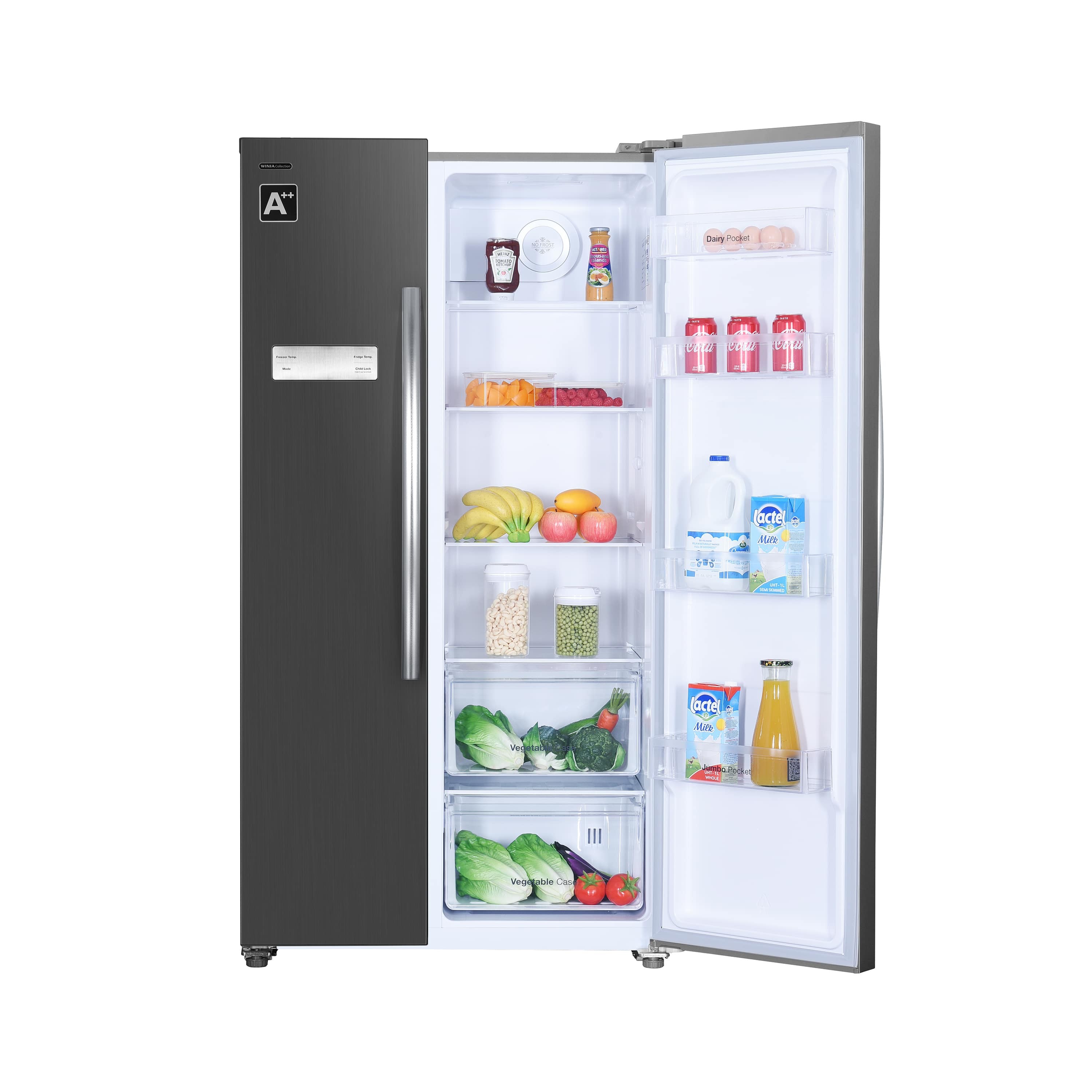 Daewoo FRN-SH35BVSI 1,77m/A++/No Frost Fridge Side By Side