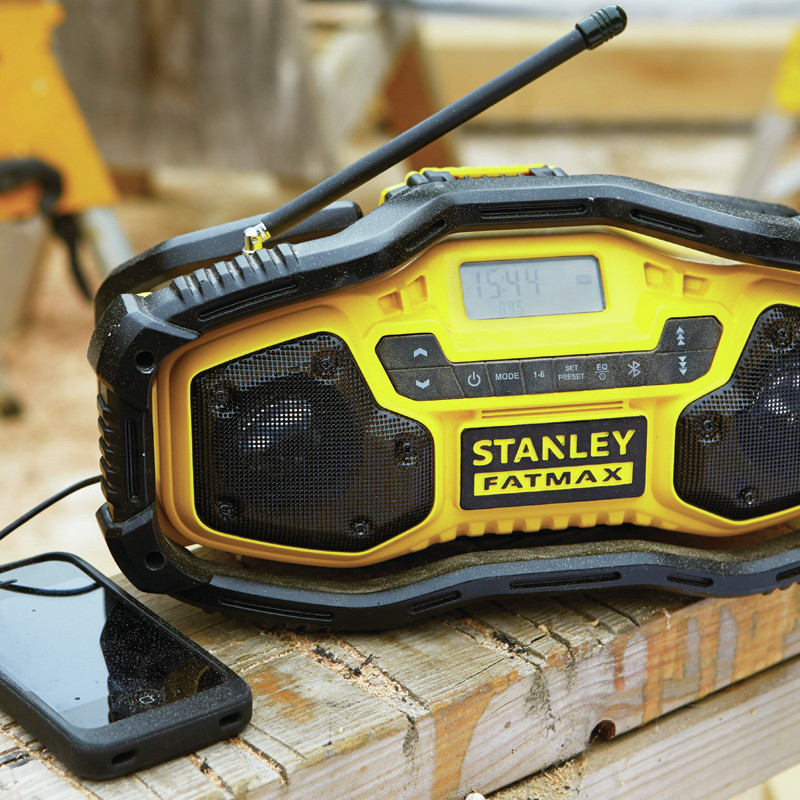 Stanley FMC770B Radio Tragbar Schwarz, Gelb