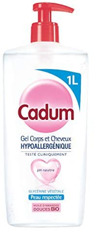 Cadum Gel Douche Body Hair Hypoallergen Beschadigte Verpackung